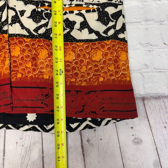 Vintage Platinum by Dorothy Schoelen Blouse Top Shirt Size Large Artsy C048 -2 - Picture 4 of 16